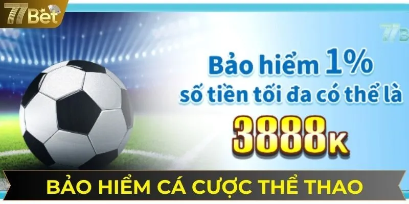 Bảo hiểm khi cá cược thể thao tại 77BET