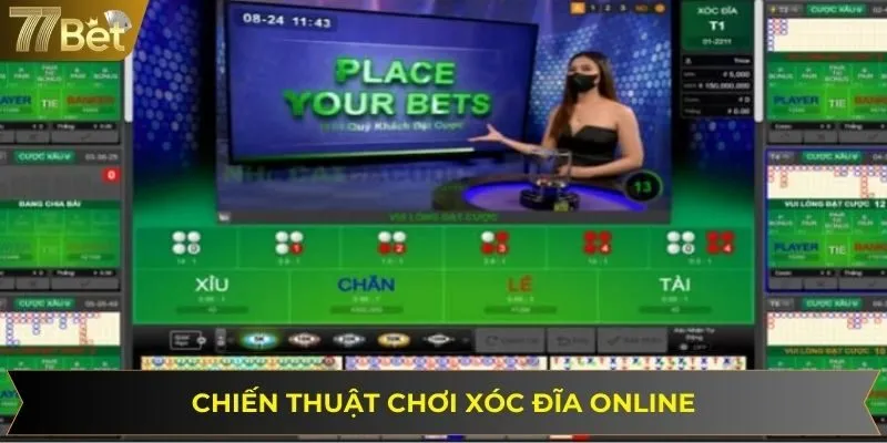 Người chơi có thể bỏ túi các chiến thuật chơi xóc đĩa online 77BET hiệu quả